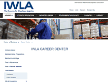 Tablet Screenshot of careers.iwla.com